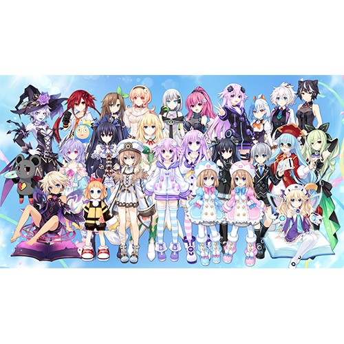 ネプテューヌシリーズ15周年記念グッズ 受注限定A4アクリルプレート