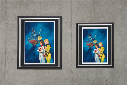 安彦良和描き下ろし『宇宙戦艦ヤマト』 複製原画 A4サイズ: その他
