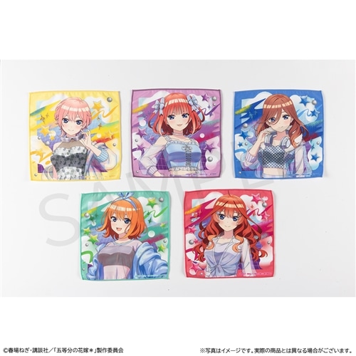 事後通販】 「五等分の花嫁＊」マイクロファイバーハンドタオル 中野