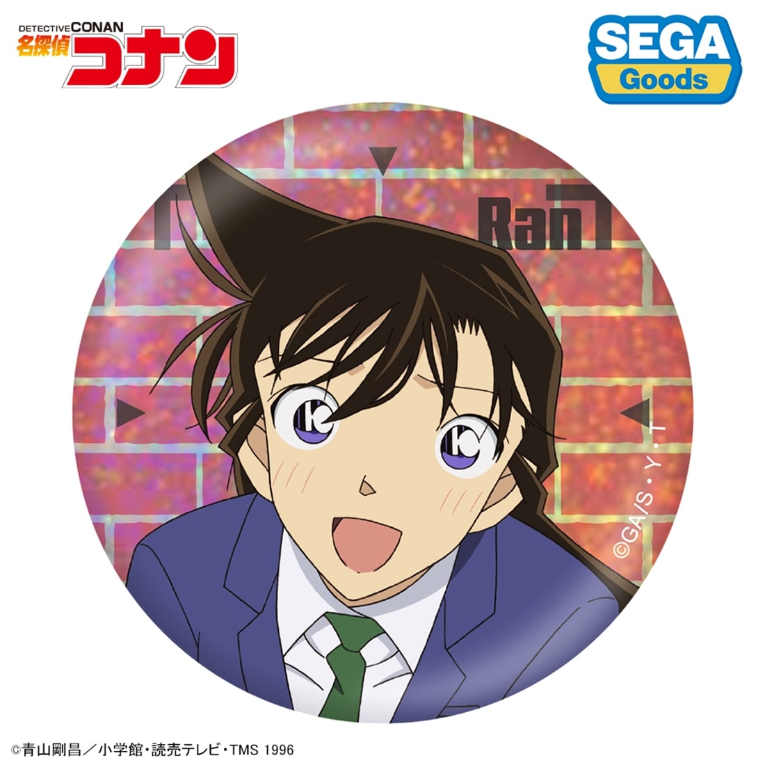 名探偵コナン ビジュアルホログラム缶バッジ Vol.1: グッズ・文具