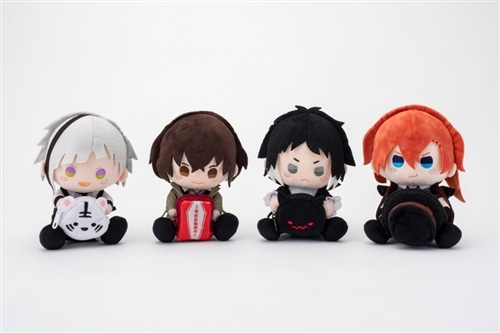 文豪ストレイドッグス ミニポーチ付きぬいぐるみ 芥川龍之介モデル