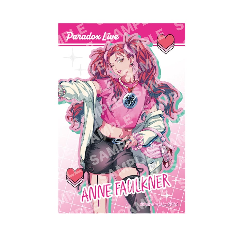 Paradox Live アクリルカード アン・フォークナー: その他グッズ