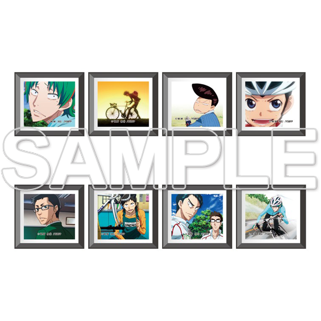 TVアニメ「弱虫ペダル」10周年フェスティバル トレーディング額入り