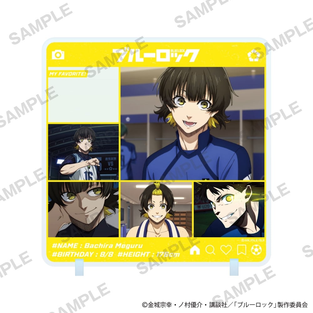 TVアニメ「ブルーロック」きゃらinスタンド 蜂楽 廻: グッズ・文具
