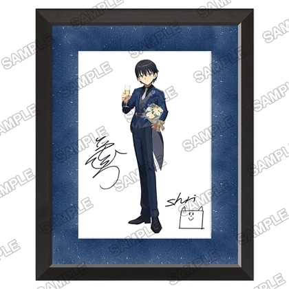 カドカワBOOKS10周年記念 複製サイン入りA5キャラファイングラフ