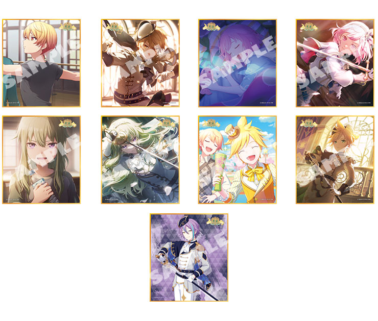 プロジェクトセカイ カラフルステージ！ feat. 初音ミク』ミニ色紙