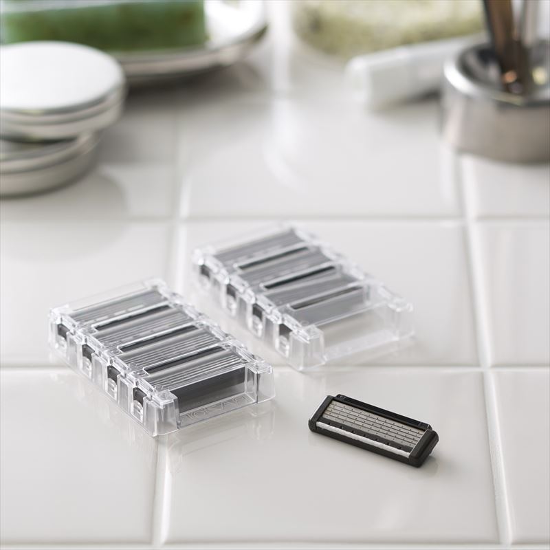 KAI RAZOR 5枚刃 替刃8個入[M便 1/1]: 身だしなみ用品｜貝印公式