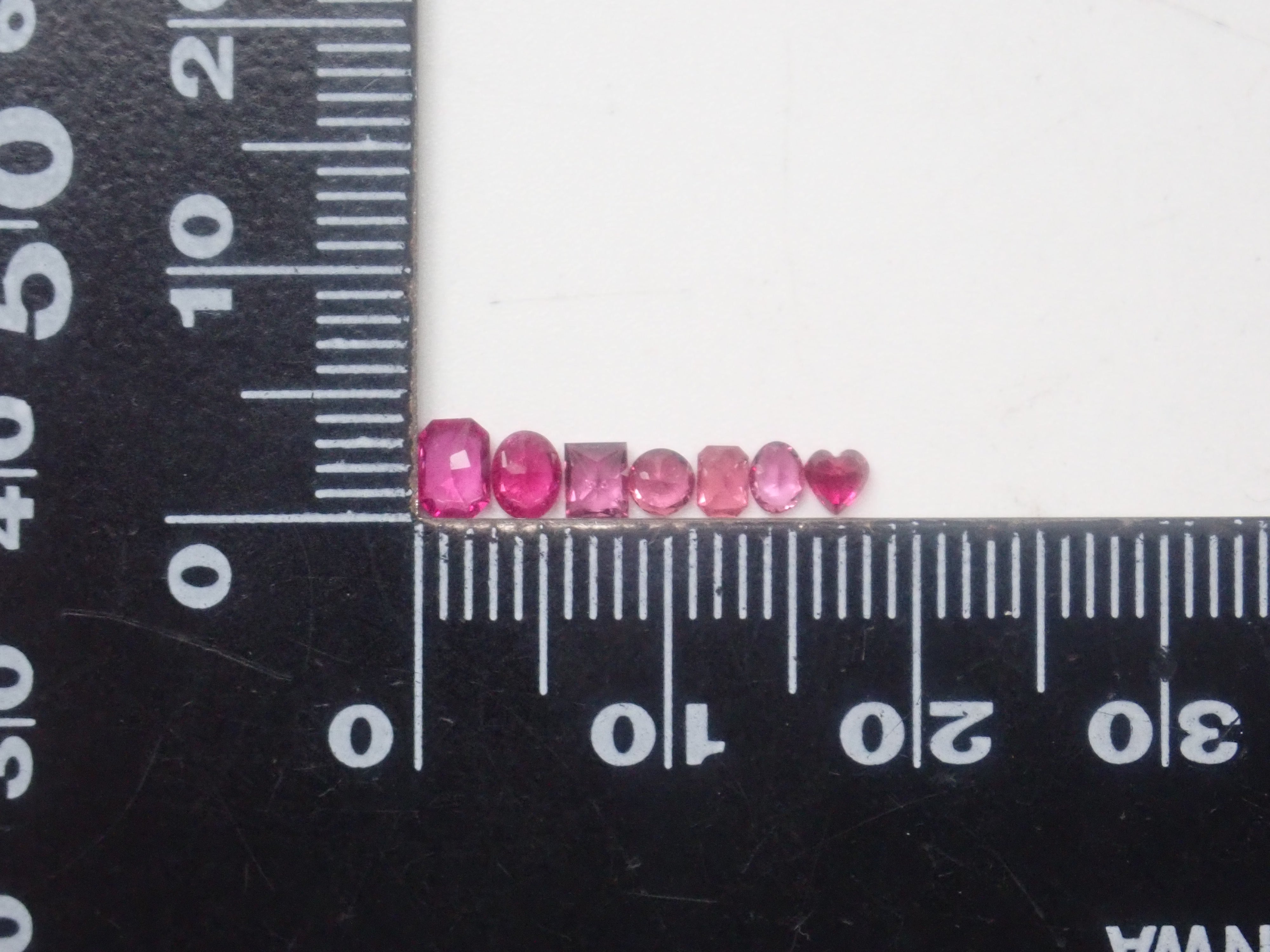 限定10石》通常39,800円のピジョンブラッドルビーAIGS鑑別書含む赤色