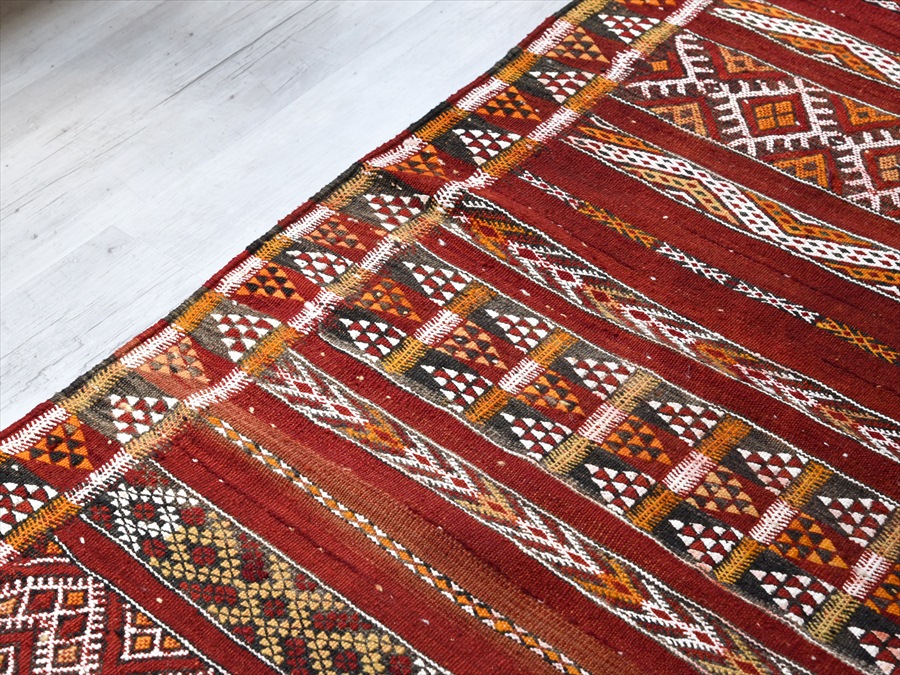 キリムスタイル / オールドキリム モロッコベルベル族のキリム282