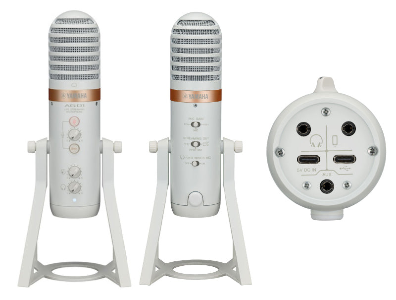 YAMAHA AG01 ライブストリーミングマイクロフォン ミキサー オーディオ