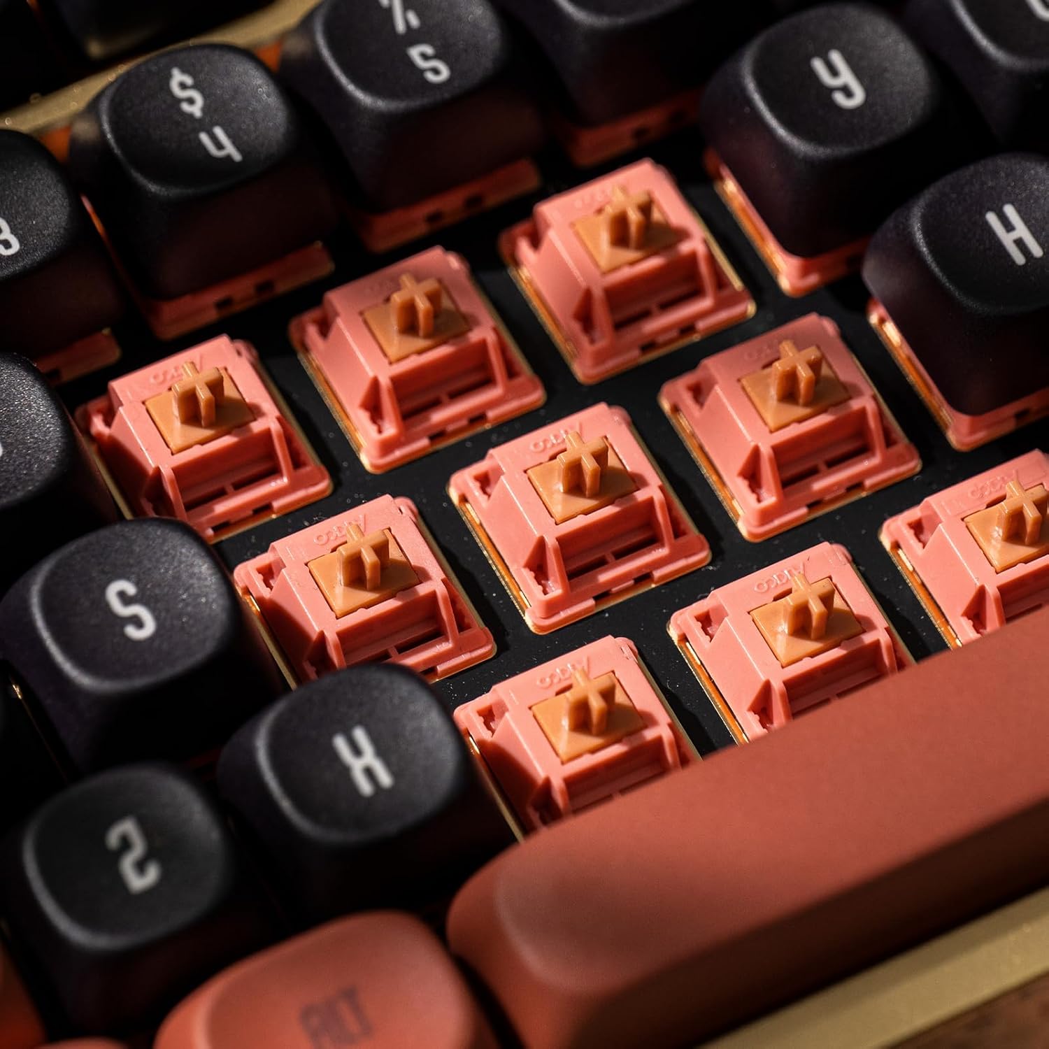 Akko Rosewood スイッチ 押下圧40gf リニア 5ピン 45個入り メカニカル