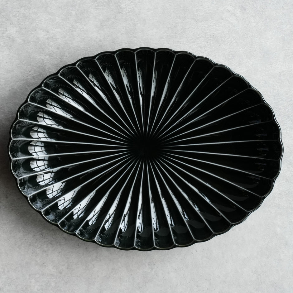 ぎやまん陶 楕円大皿 – カネコ小兵公式オンラインストア