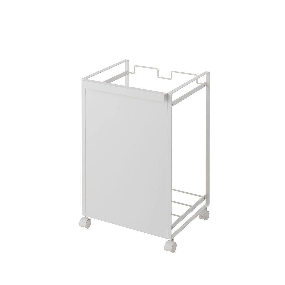 目隠し分別ダストワゴン タワー 2分別／ホワイト［4330］＜LIXIL