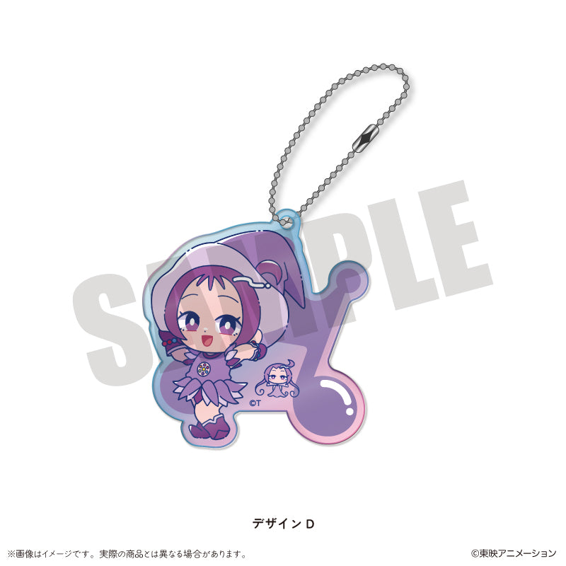 おジャ魔女どれみ」 にゅ～とろ キラキラアクリルキーホルダー
