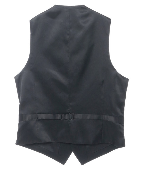 NARROW ブラックベスト/別売りスーツあり｜メンズファッション通販