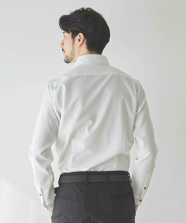 ストレッチカチオンワイドカラーシャツ｜メンズファッション通販 MEN'S