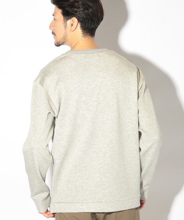 ダンボール×ポリエステルニットスエット｜メンズファッション