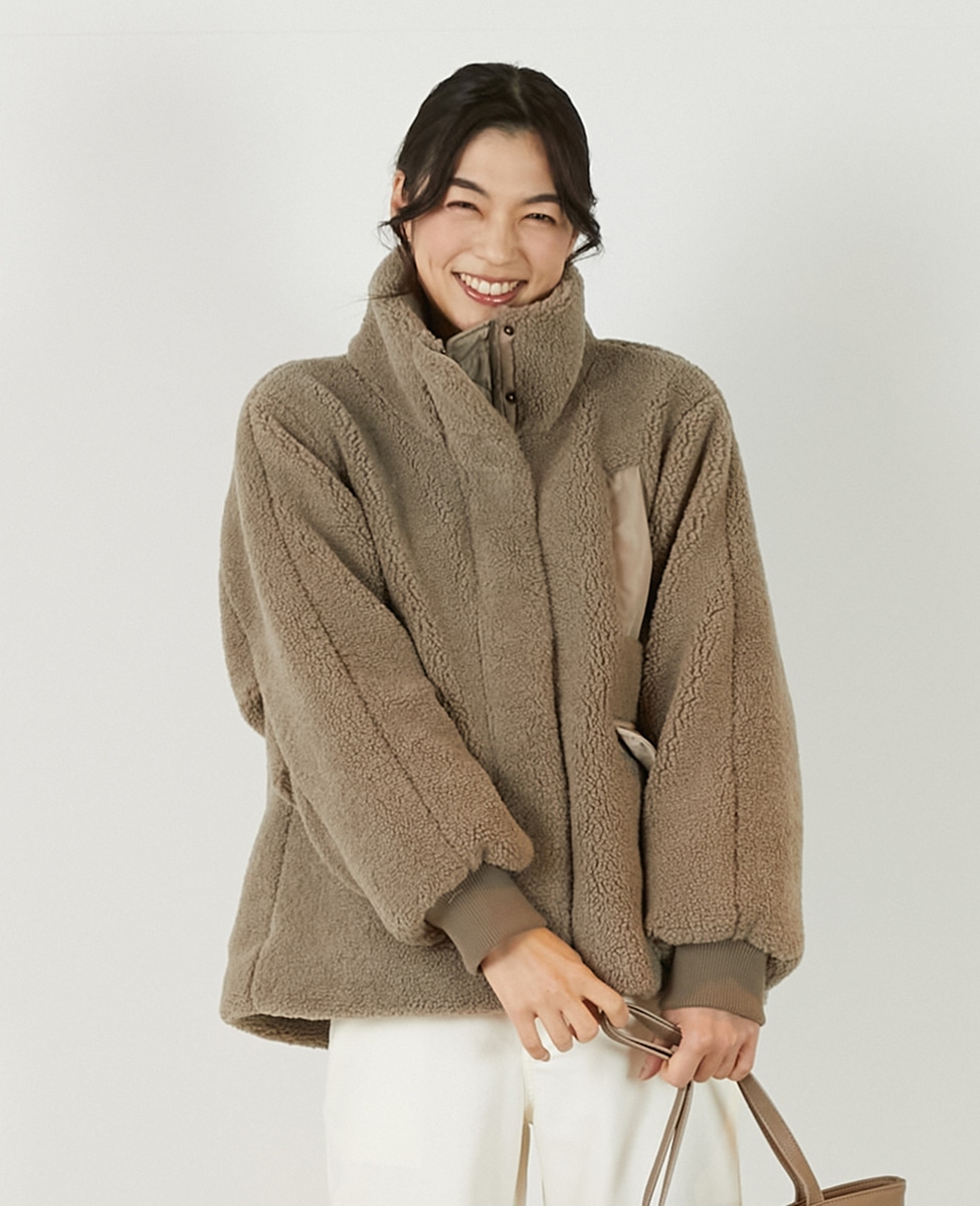 ボアブルゾン】｜MELROSE CLAIRE（メルローズクレール）｜商品詳細