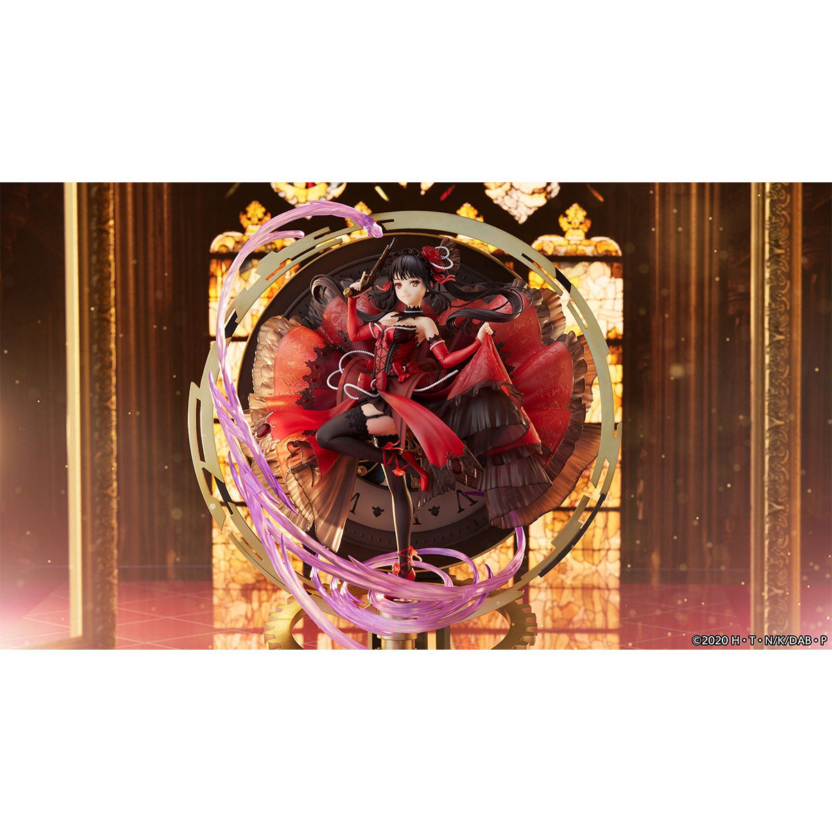 SHIBUYA SCRAMBLE FIGURE《約會大作戰》時崎狂三(Pigeon Blood Ruby