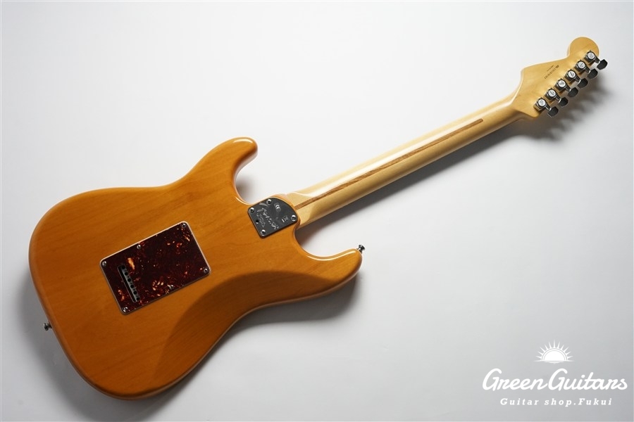 Fender American Deluxe Stratocaster N3 HSS - Amber | Green Guitars