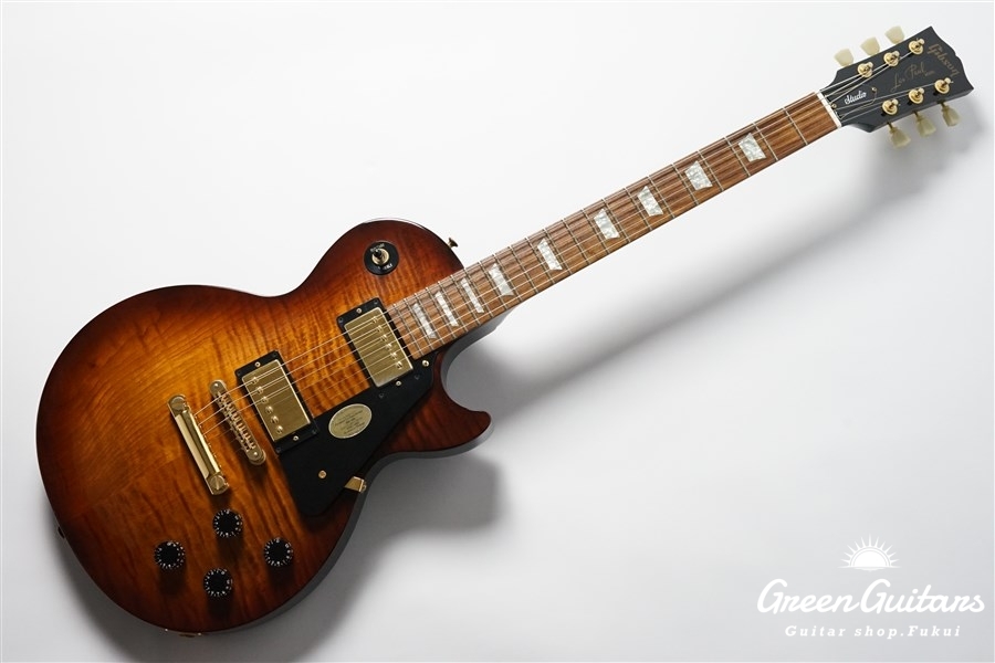 Gibson Les Paul Studio Plus Gold/HW - Desert Burst | Green Guitars