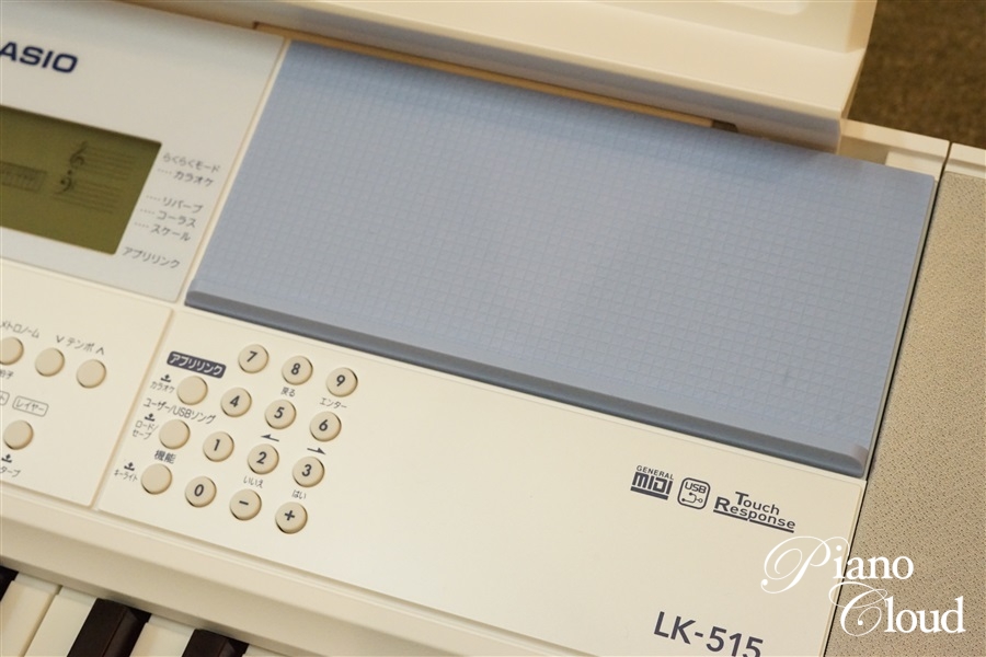 CASIO（カシオ） 光ナビゲーションキーボード LK-515 | Piano Cloud