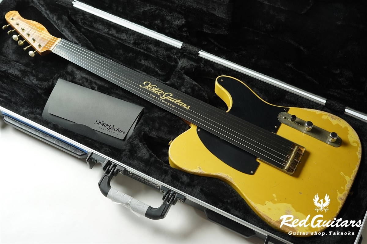 Xotic XTC-1 Heavy Aged - Vintage Butterscotch Blonde #2398 | Red