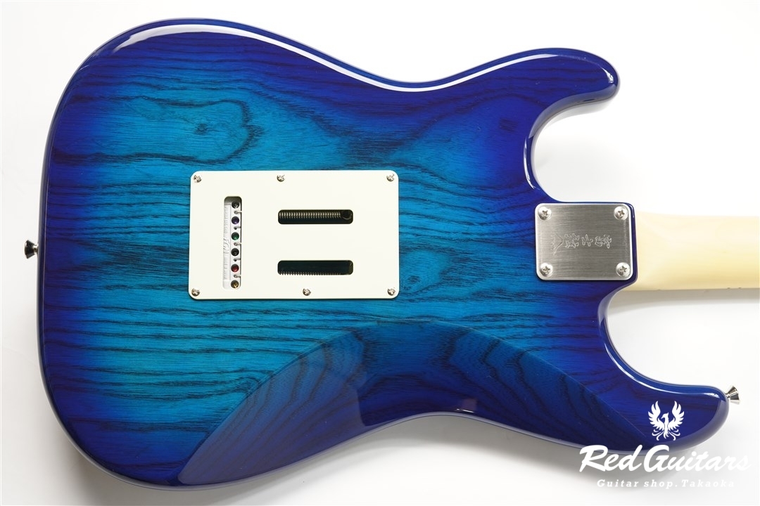 FUJIGEN Neo Classic NST11MAH - See-Thru Blue Burst | Red Guitars