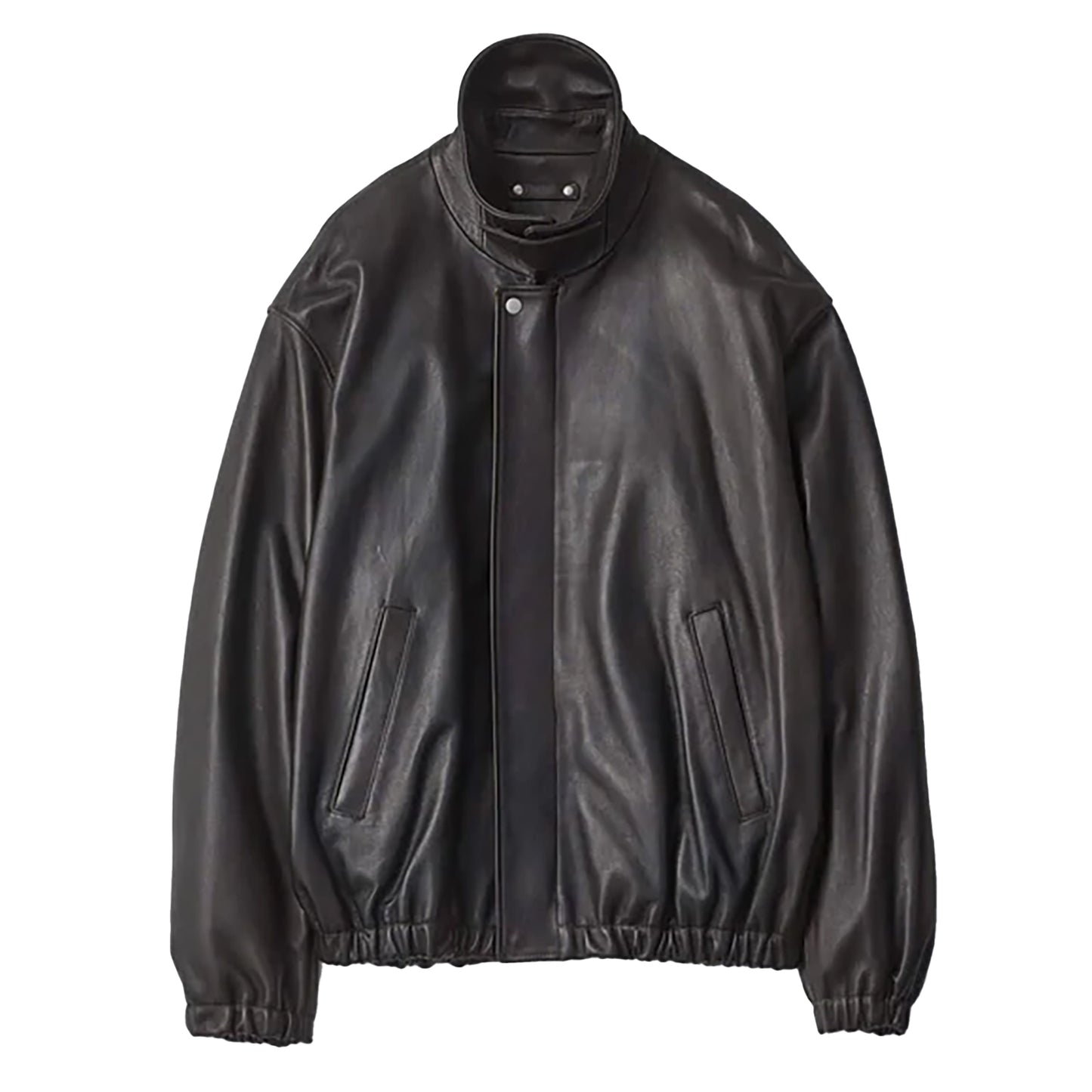 LEATHER ZIP SHORT JACKET – OBLIGE