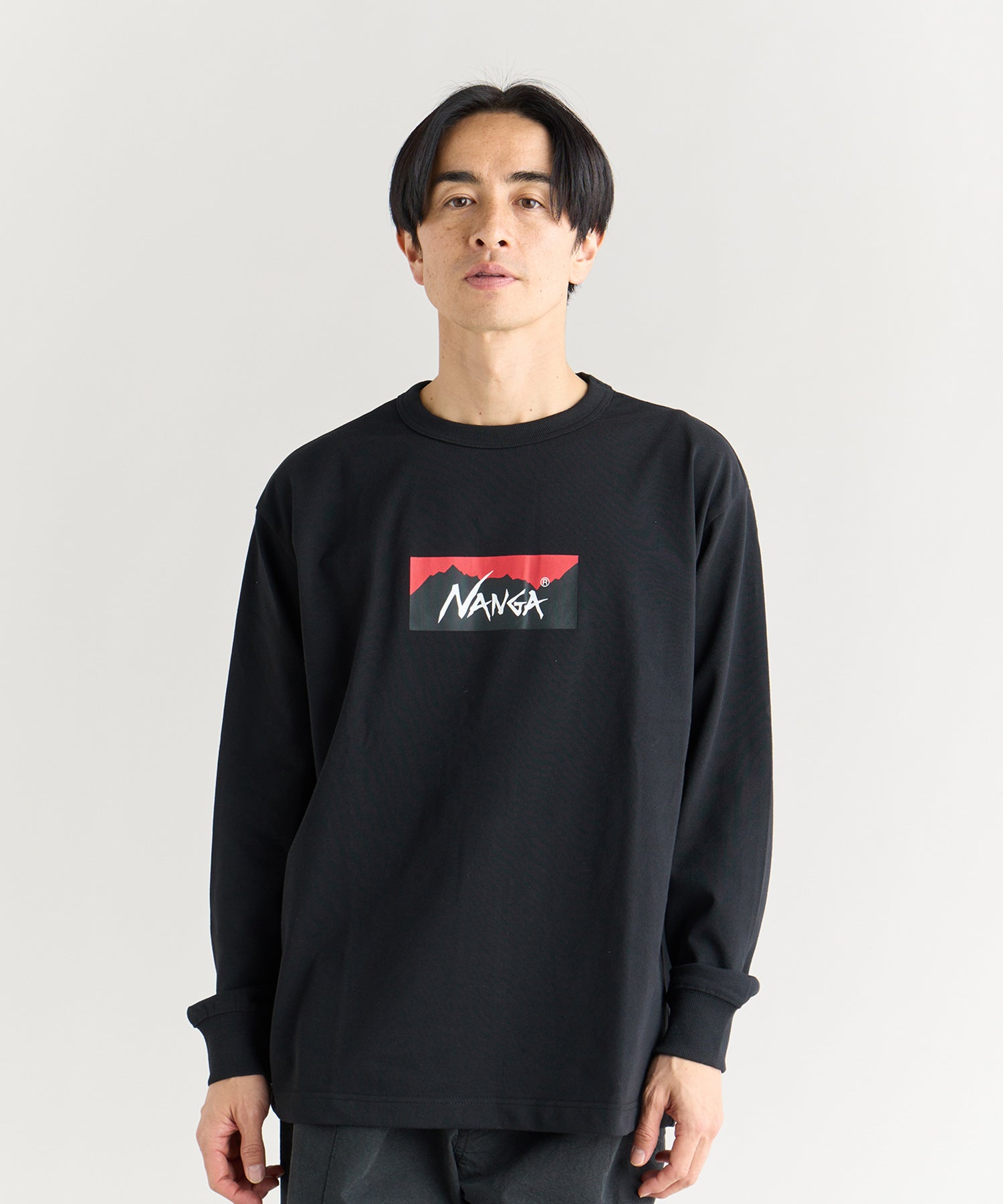 エコハイブリッド ボックスロゴ ロングスリーブTシャツ – NANGA ONLINE