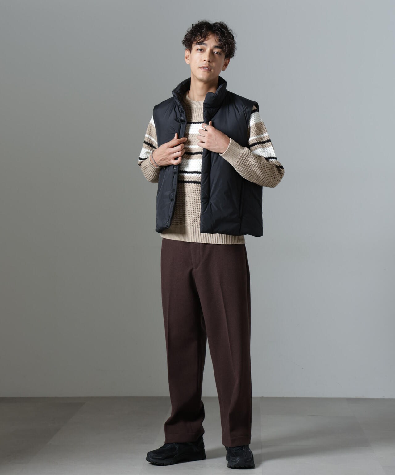 NJ/CLUB(エヌジェークラブ)」PARKSTOCK 中綿 ベスト