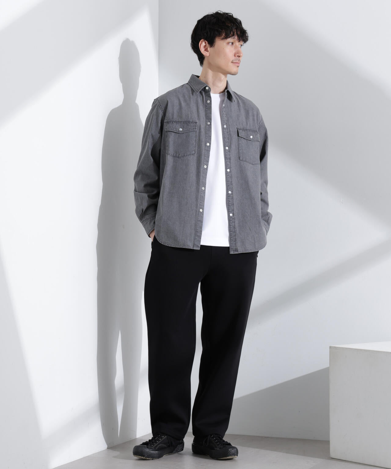 MC」”TIMELESS WARDROBE” デニムシャツ