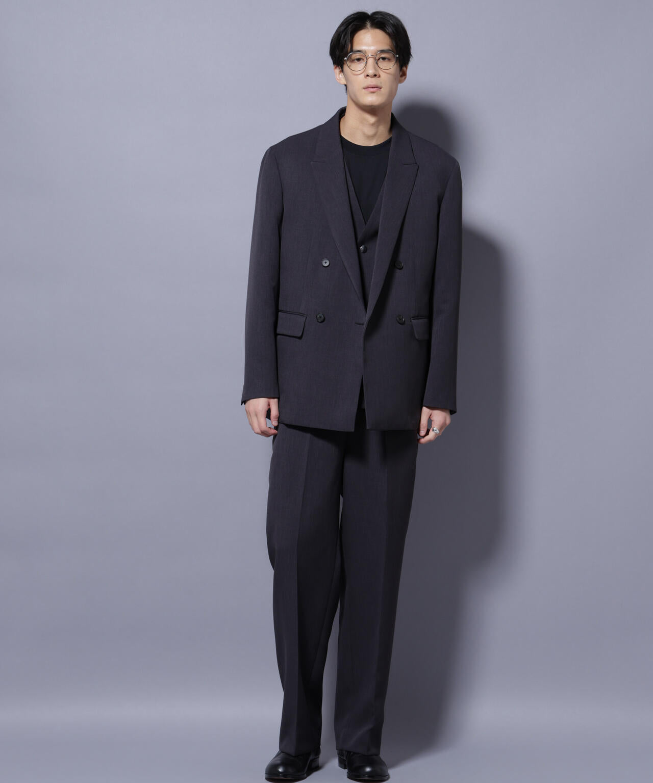 Reflax(R) ダブルクロスウェザーダブルブレストジャケット