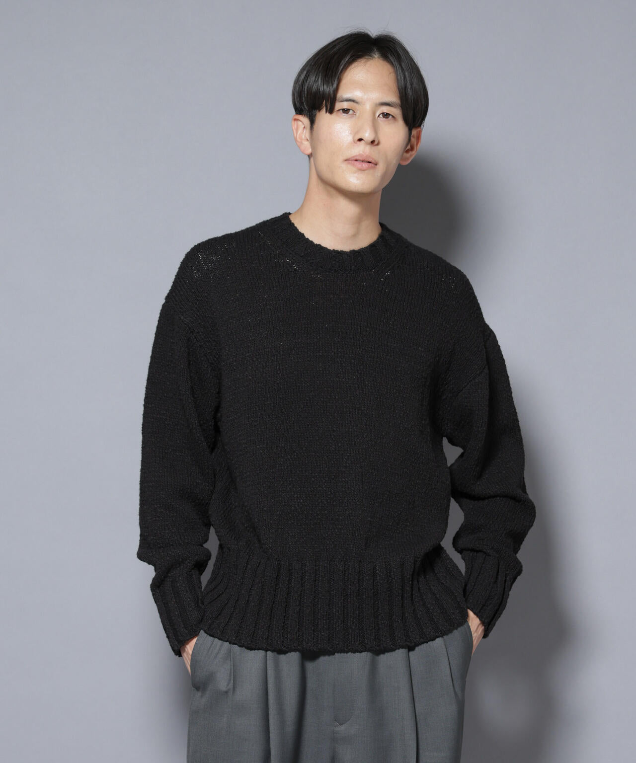 SRUB LILYYARN クルーネックニット