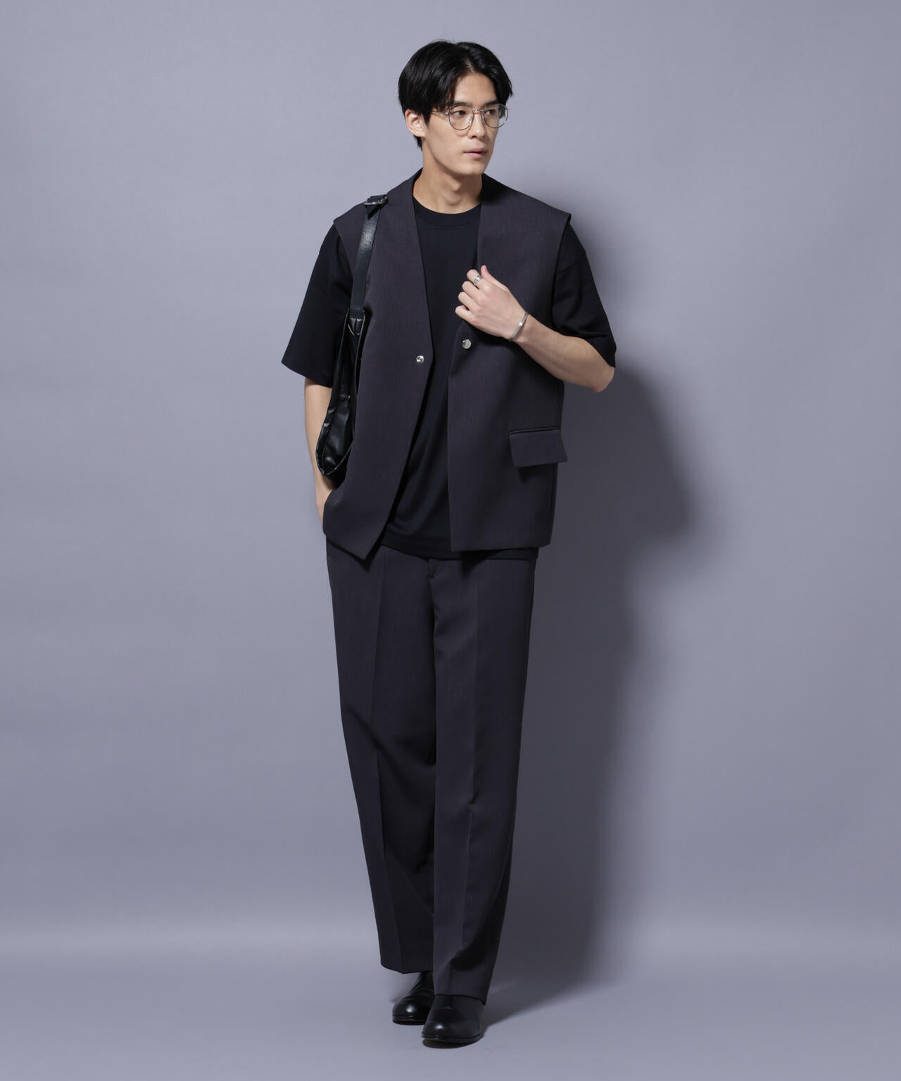 Reflax(R) ダブルクロスウェザーベスト (セットアップ可)