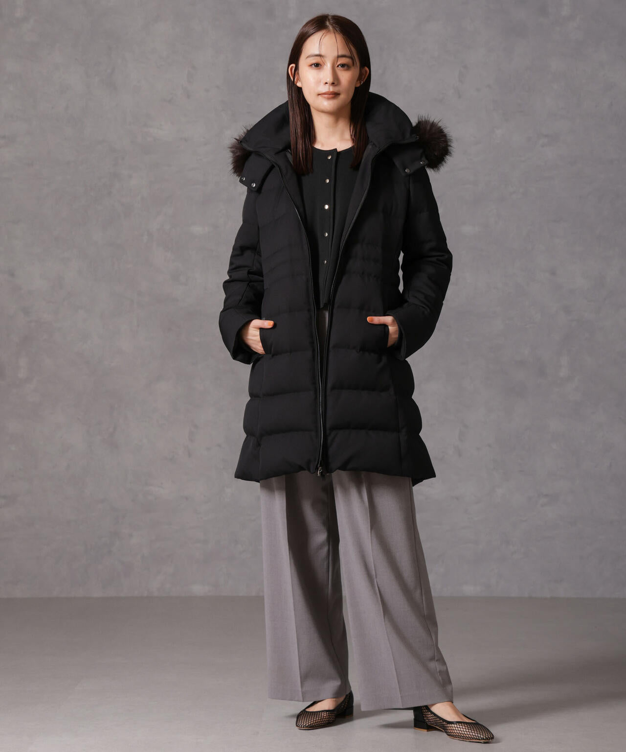 西川ダウン (R)」 サージ ロングダウン