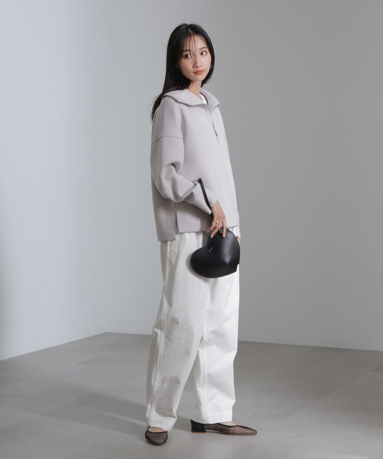 ダンボール ハーフジップ プルオーバー ( セットアップ 可)