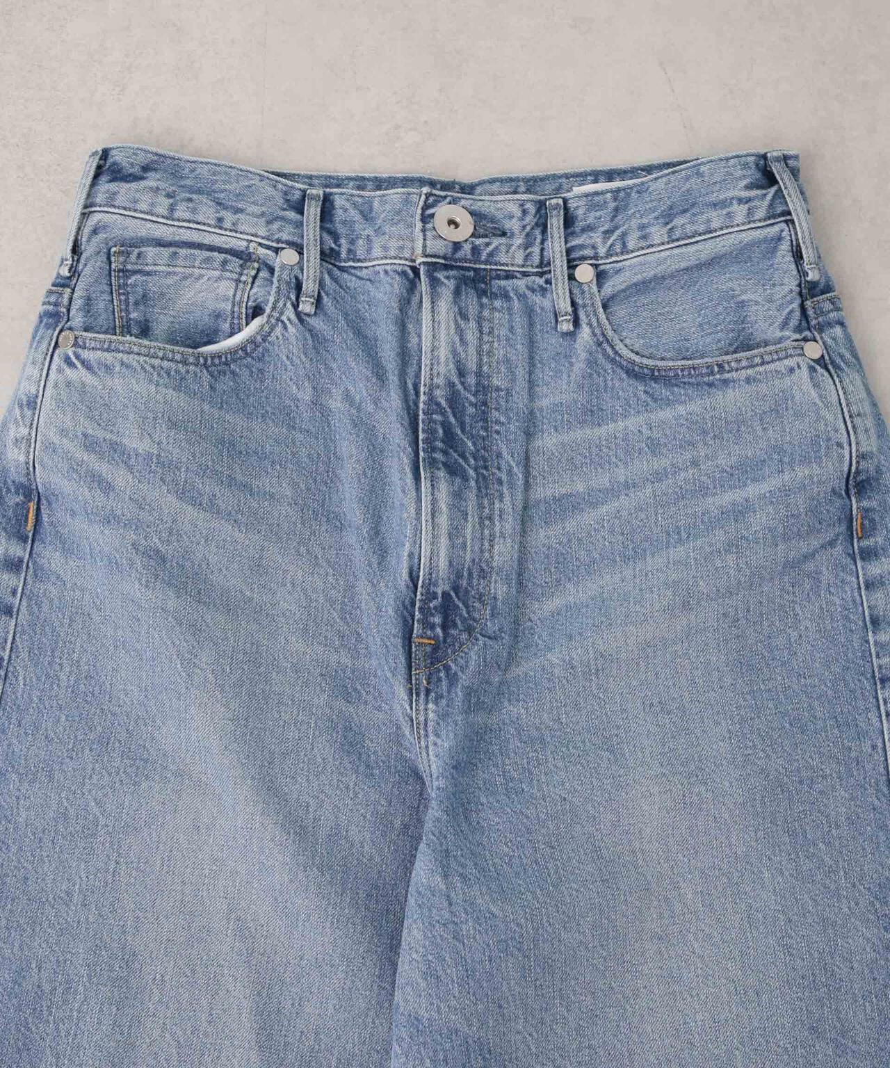 upper hights / THE GARNET ハイライズ ワイド テーパード デニム