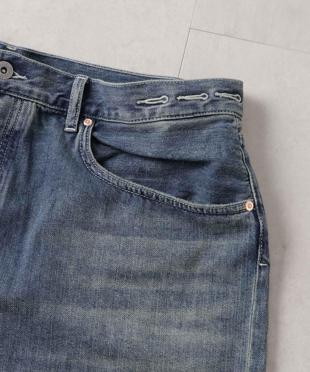 RhodolirioN / 5Pockets Huge Shorts - Denim