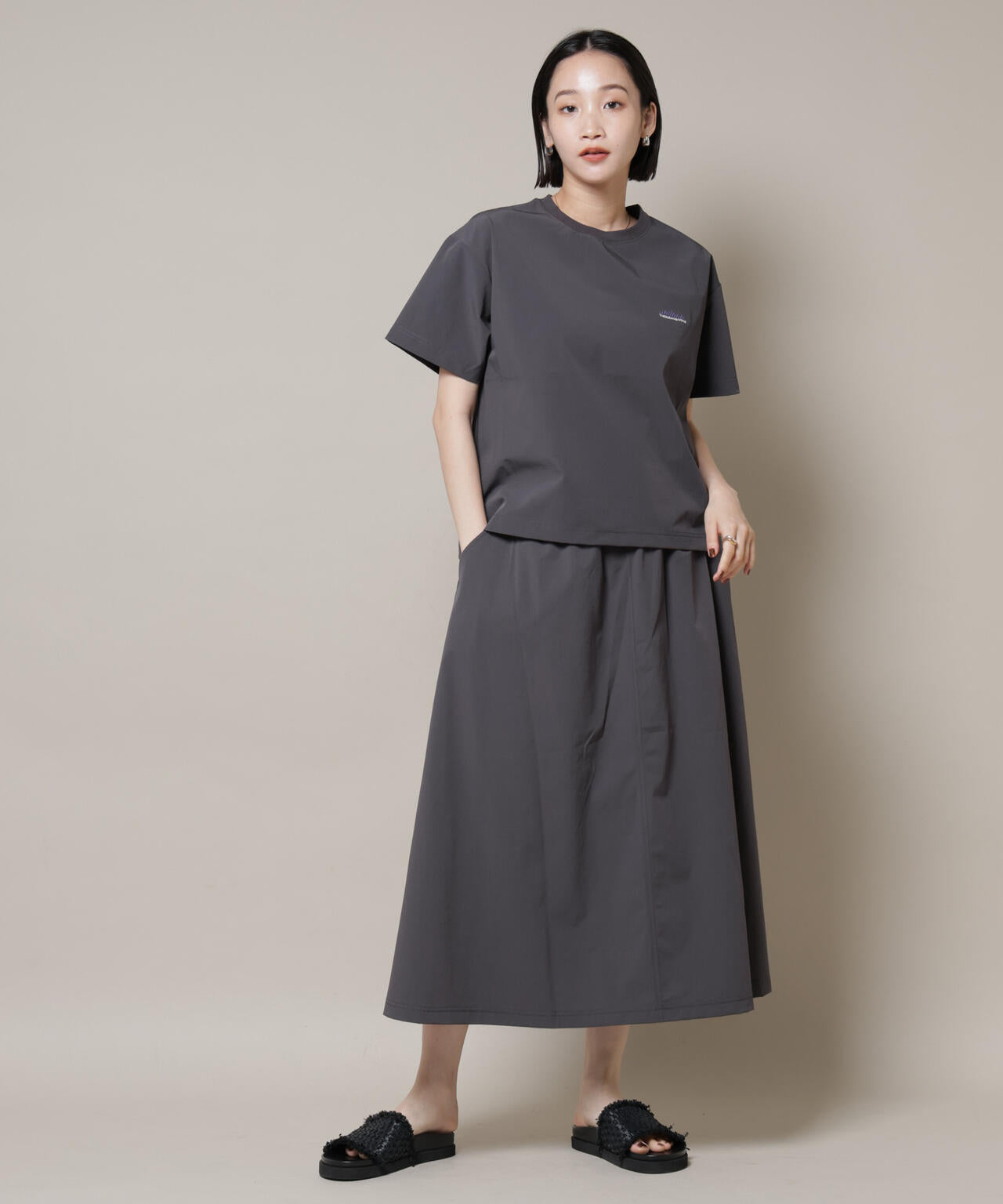 THOUSAND MILE / ショートスリーブ Tシャツ スカート セット