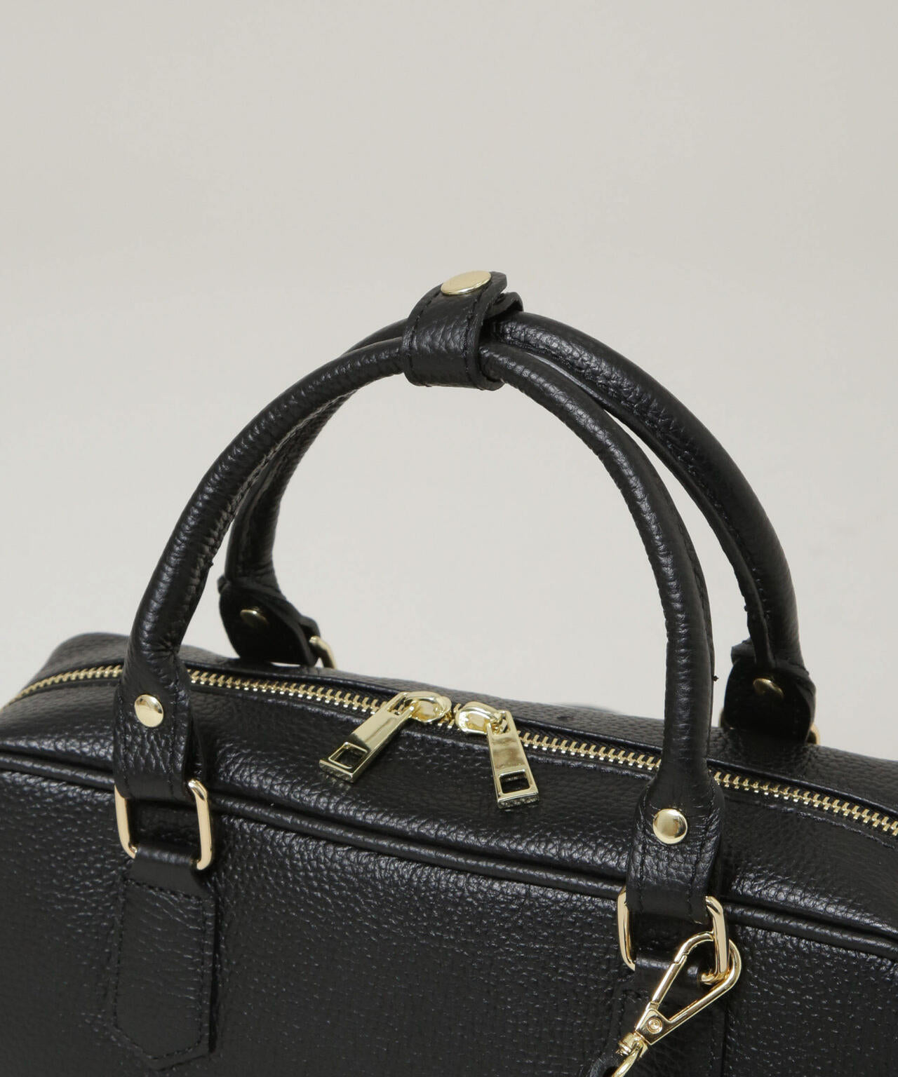 AULENTTI / レザー 2WAY スクエア ボストン