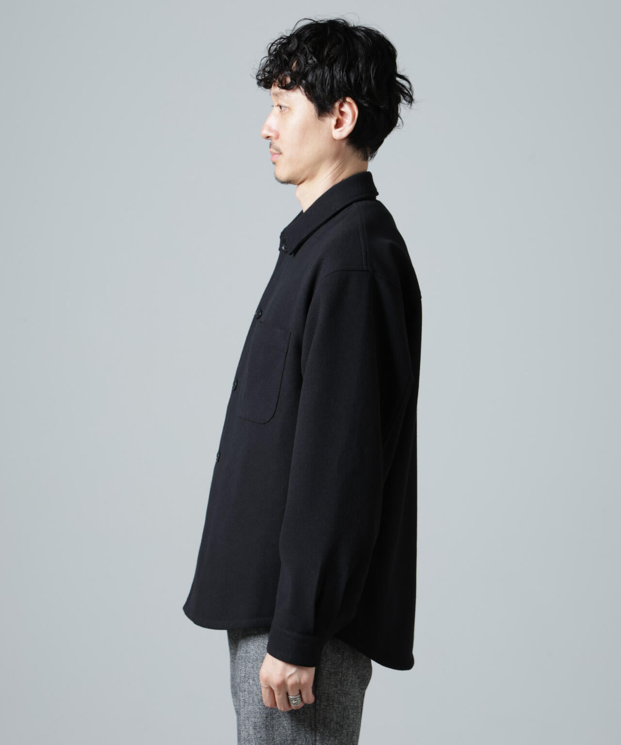 テック メルトン CPO シャツ ブルゾン