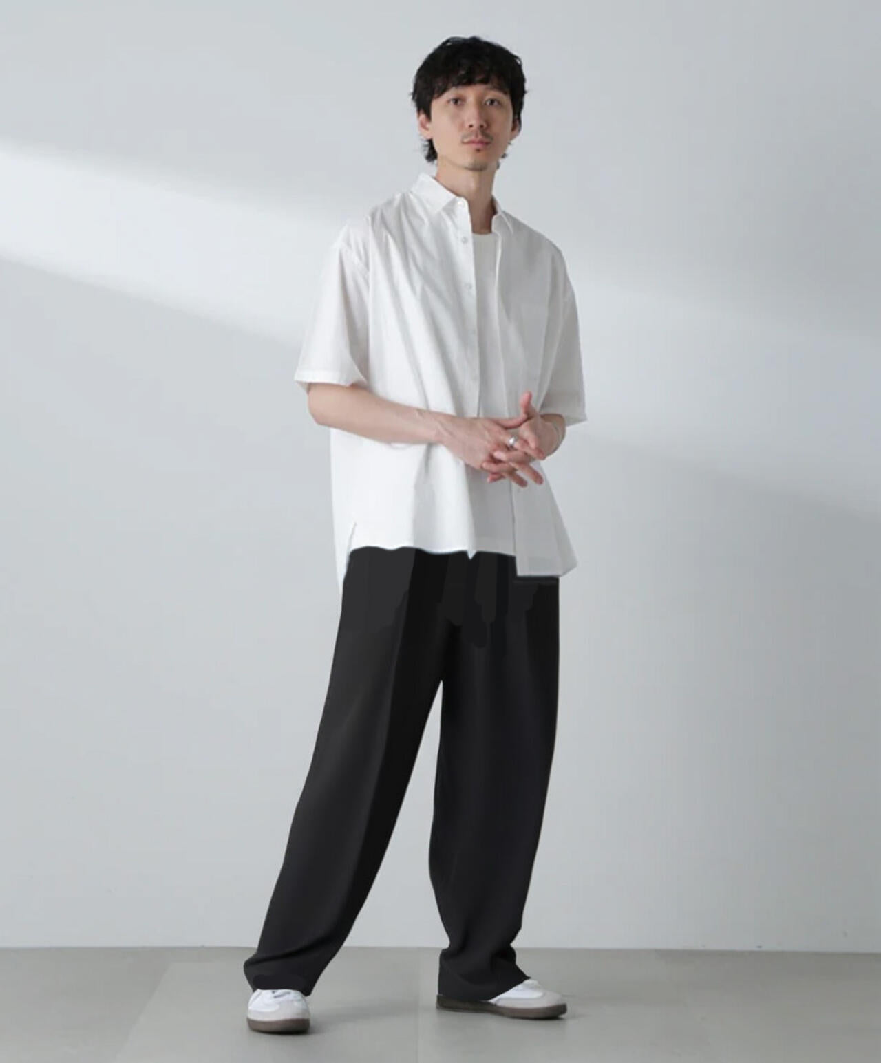 BIG シャンブレー シャツ 半袖