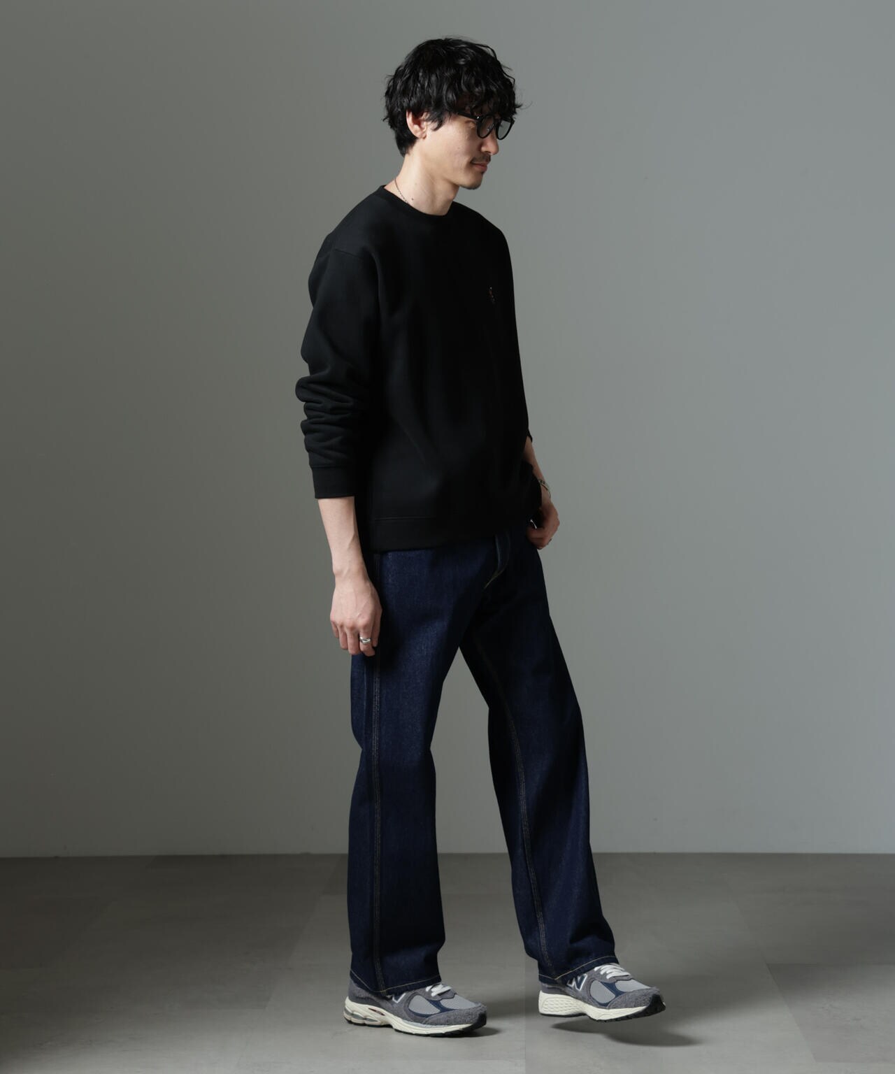 ナノ ベア 裏起毛 スウェット 長袖 2