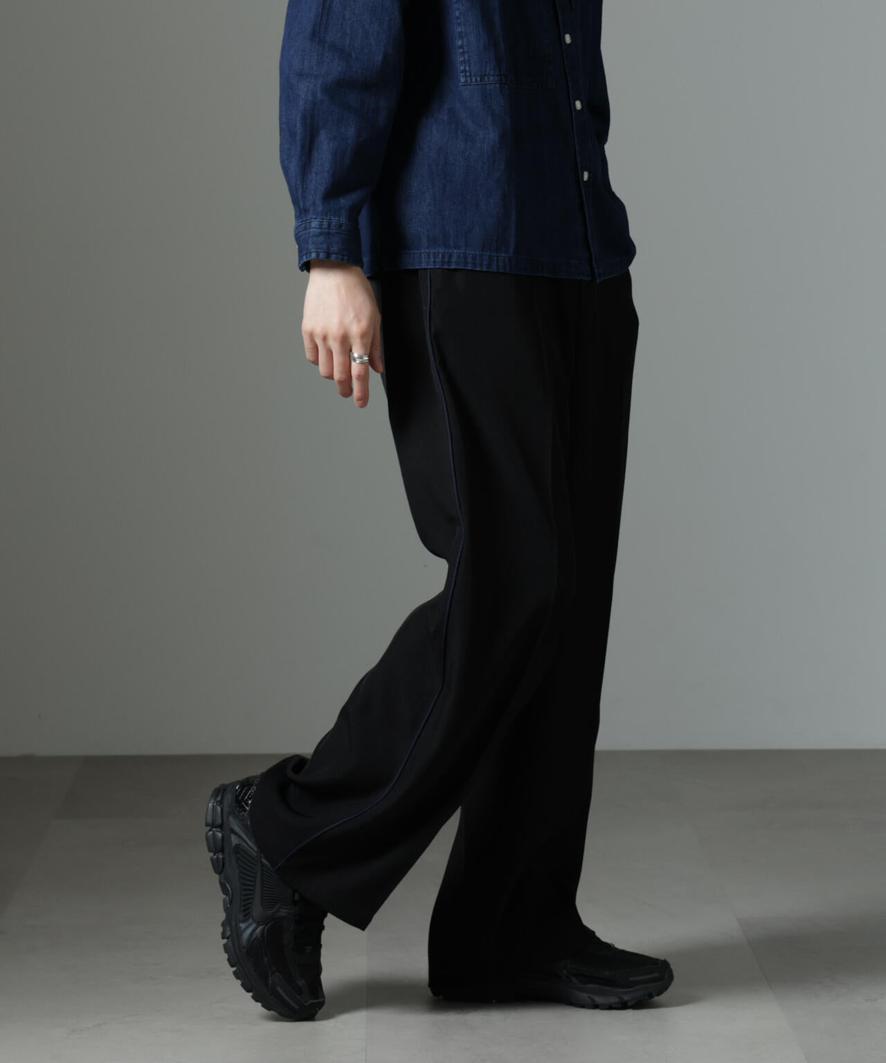 サイド ライン イージー スラックス