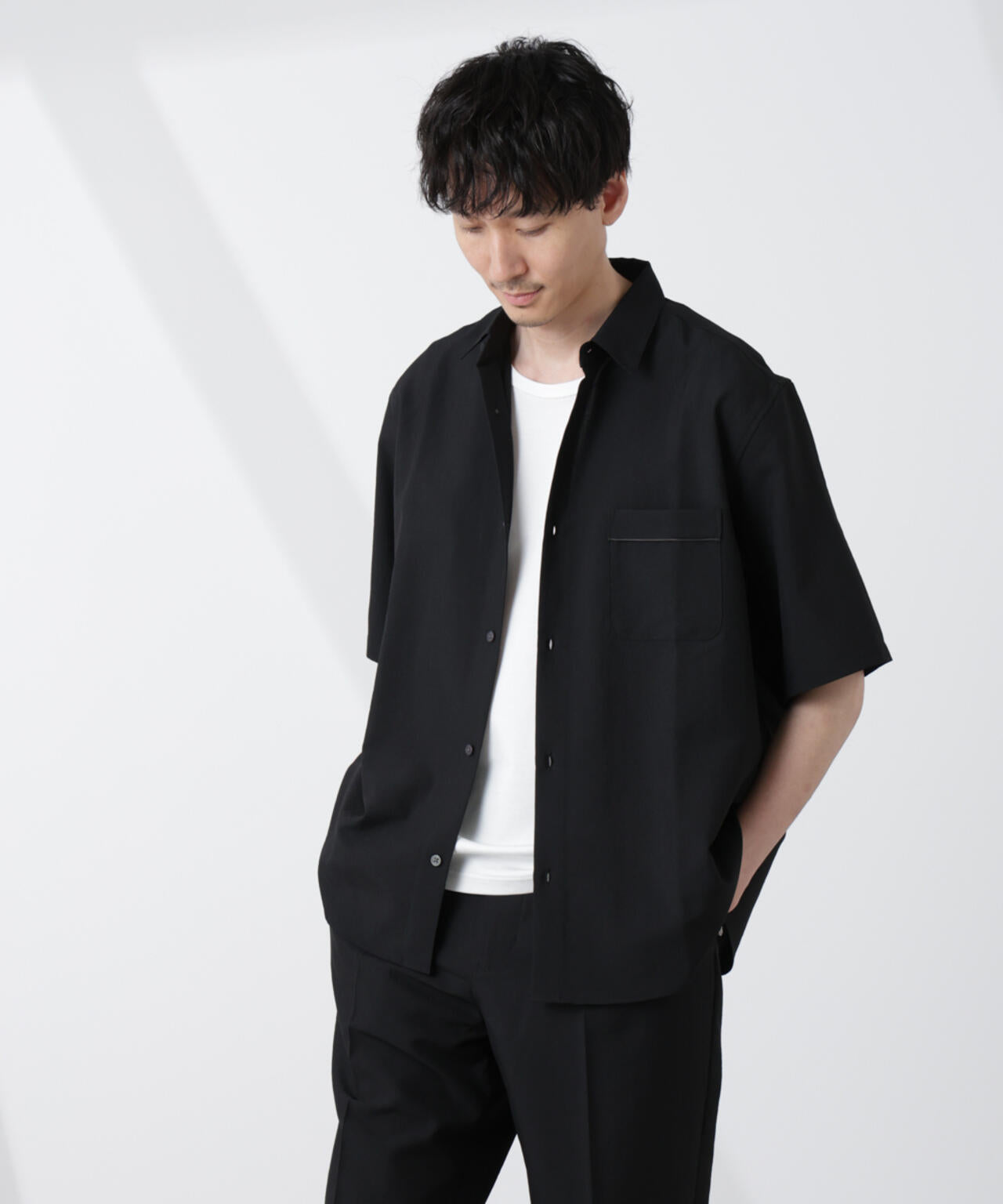 セオアルファ シャツ 半袖（セットアップ可）