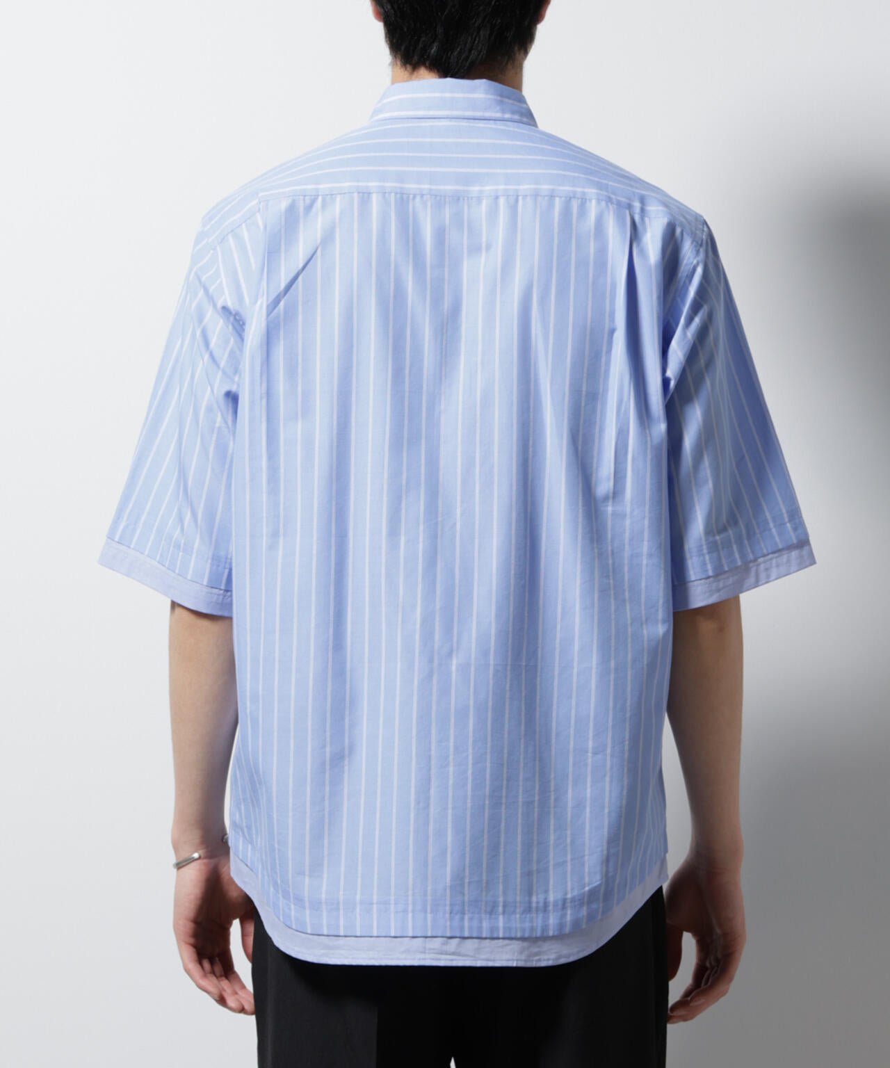 WEB限定 / クレイジー ストライプシャツ 半袖 2