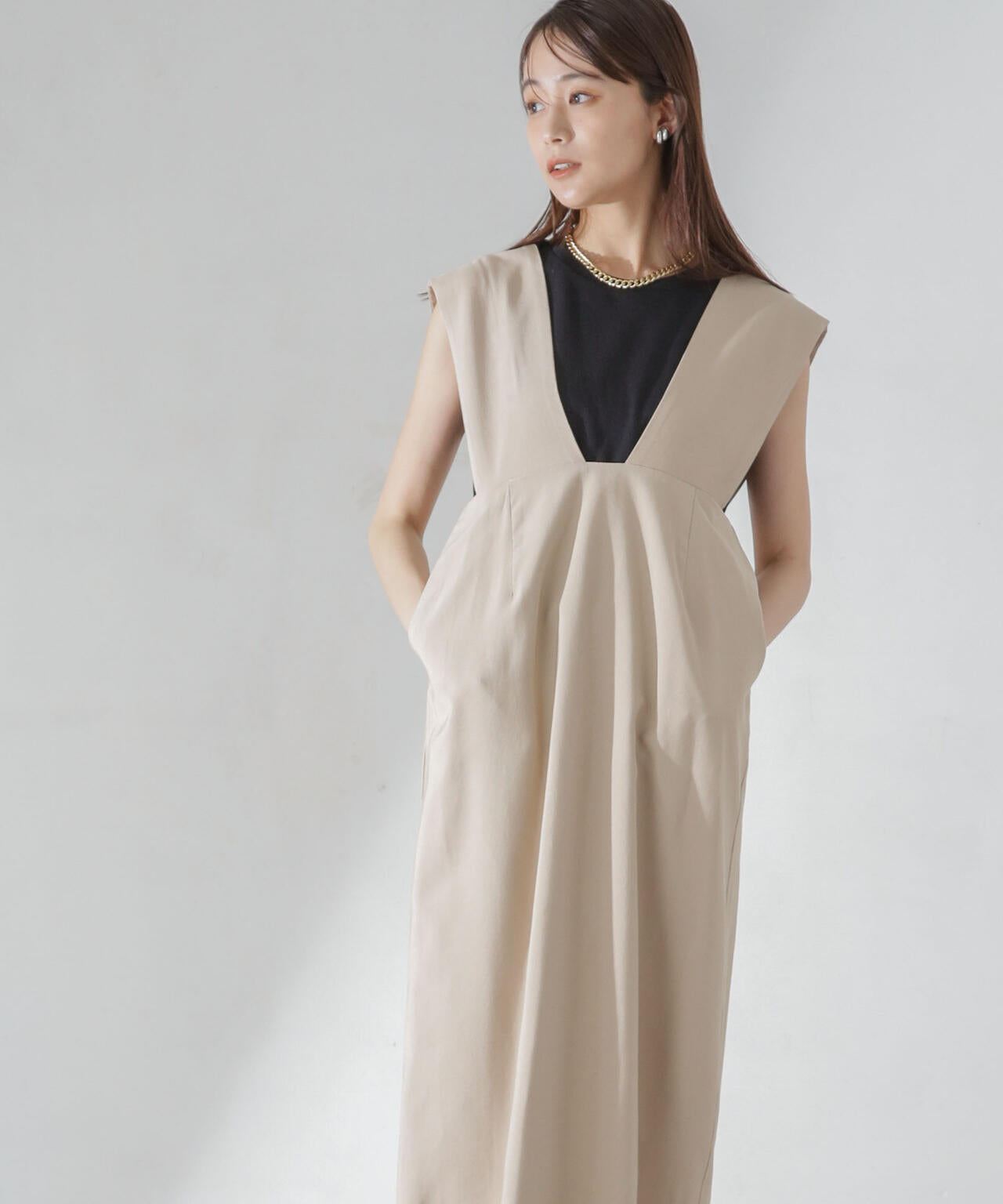 Iライン ジャンパースカート