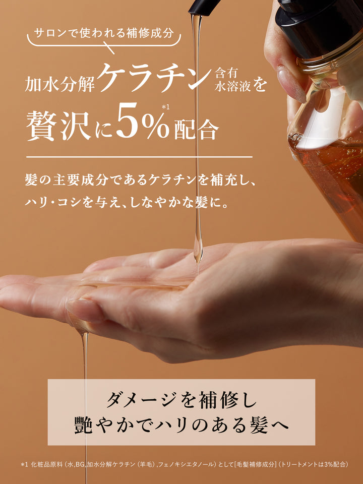 ケラチン ブースター トリートメント [ダメージリペア] シトラスサボン