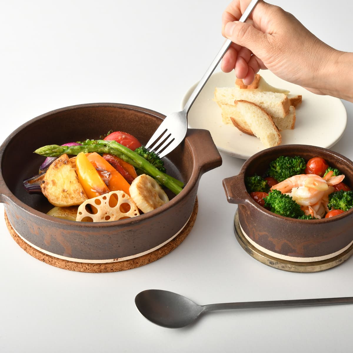 信楽焼】THE HARVEST Rust グリルポット 12cm | HESTA LIFE store